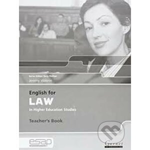 English for Law Teacher Book - Jeremy Walenn