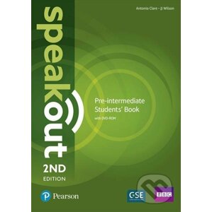 Speakout Pre-intermediate: Student´s Book with Active Book with DVD, 2nd - Antonia Clare