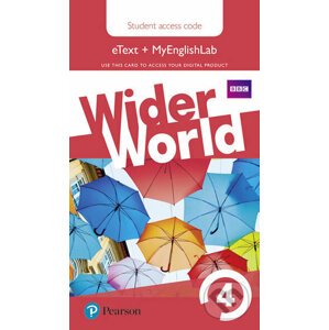 Wider World 4: MyEnglishLab & eBook Students´ Access Card - Pearson