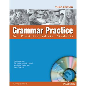 Grammar: Practice for Pre-Intermediate: Students´ Book w/ CD-ROM Pack (no key) - Steve Elsworth