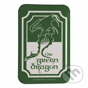 Magnet Pán Prsteňov - Zelený drak - Fantasy