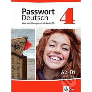Passwort Deutsch neu 4 (A2-B1) – Kurs/Übungsbuch + CD - Klett