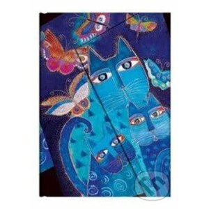 Zápisník Paperblanks Blue Cats and Butterflies - Paperblanks