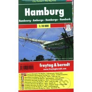 Hamburg 1:10 000 - freytag&berndt