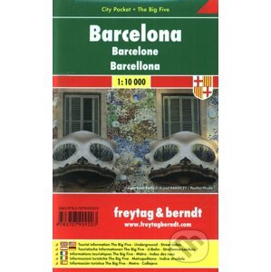 Barcelona 1:10 000 - freytag&berndt