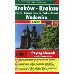 Kraków 1:10 000 - freytag&berndt