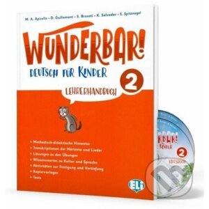 Wunderbar! 2 - Lehrerhandbuch + 2 Audio-CD - D. Guillemant, A.M. Apicella