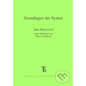 Grundlagen der Syntax - Jana Maroszová