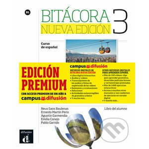 Bitácora Nueva 3 (B1) – Libro del alumno Premium - Klett