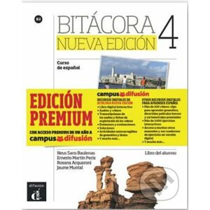 Bitácora Nueva 4 (B2) – Libro del alumno Premium - Klett