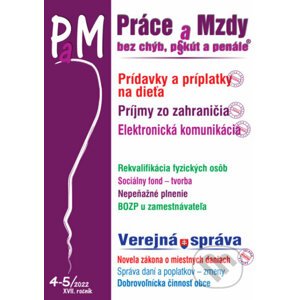 Práce a Mzdy č. 4-5 / 2022 - Prídavky a príplatky na dieťa - Poradca s.r.o.