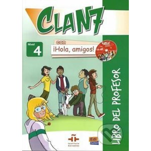 Clan 7 Nivel 4 - Libro del profesor + CD + CD-ROM - Edinumen