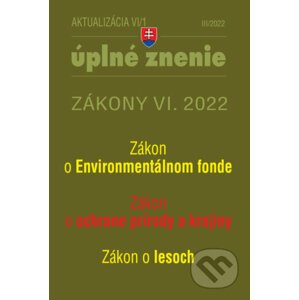 Aktualizácia VI/1/2022 - Životné prostredie - Poradca s.r.o.