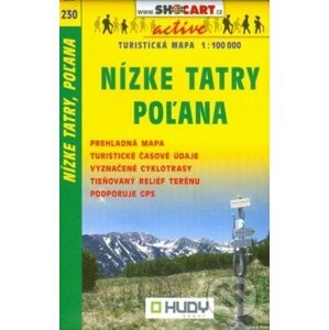 Nízke Tatry, Poľana 1:100 000 - SHOCart