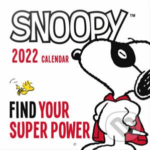 Oficiálny kalendár 2022 s plagátom: Snoopy - Vodnář