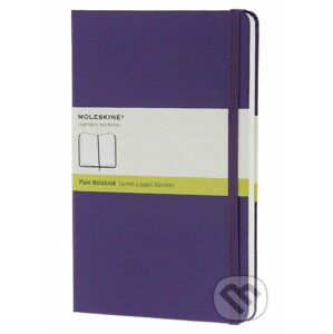 Moleskine – malý čistý zápisník (pevná väzba) – fialový - Moleskine
