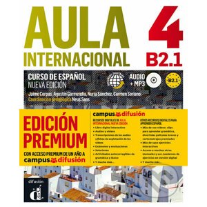 Aula Internacional Nueva edición 4 (B2.1) - Premium – Libro del alumno + CD Nueva edición - Klett