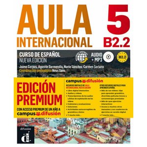 Aula Internacional Nueva edición 5 (B2.2) - Premium – Libro del alumno + CD Nueva edición - Klett