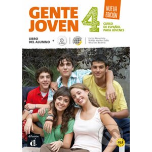 Gente Joven 4 Nueva (B1.2-B2.1) – Libro del alum. + CD - Klett