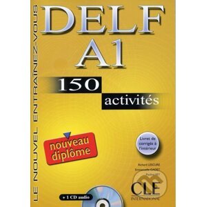 DELF A1: Nouveau diplome 150 activités Livret & CD - Richard Lescure