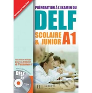 DELF A1: Scolaire et Junior + CD audio - Hachette Francais Langue Étrangere