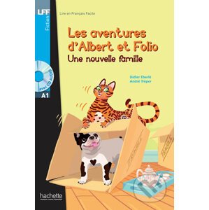 LFF A1: Albert et Folio: Une nouvelle famille + CD Audio - Didiér Eberlé
