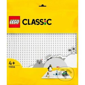 LEGO® Classic 11026 Biela podložka na stavanie - LEGO