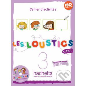 Les Loustics 3 (A2.1): Cahier d´activités + CD - Marianne Capouet