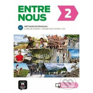 Entre nous 2(A2) Livre de l´éleve + Cahier d´activités + CD - Folio