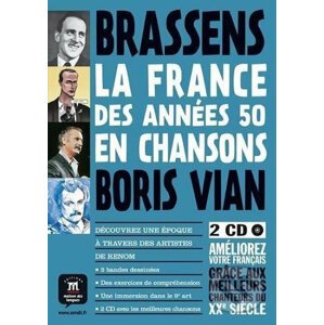 La France des années 50 en chansons – Livre + 2CD - Klett