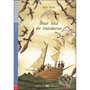 Lectures ELI Juniors 2/A2: Deux ans de vacances + CD - Jules Verne