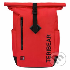 Zavinovací batoh Baagl Teribear (červený) - Presco Group