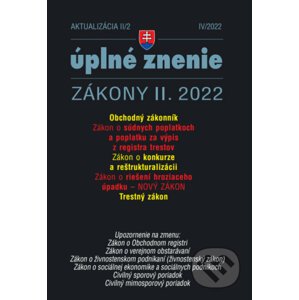 Aktualizácia II/2/2022 - Riešenie hroziaceho úpadku - Poradca s.r.o.