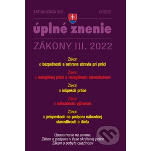 Aktualizácia III/2/2022 - BOZP, Inšpekcia práce, Nelegálne zamestnávanie - Poradca s.r.o.