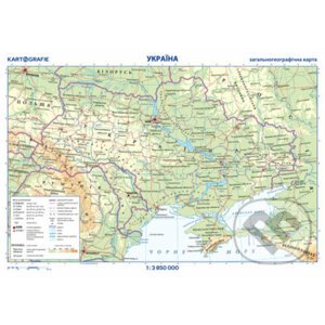 Ukrajina příruční mapa - Kartografie Praha