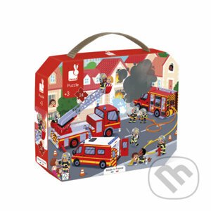 Požiarnici v kufríku - Janod
