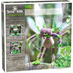 Terra Kids Konštrukčná sada: Lesné zvieratá 74 ks - Haba
