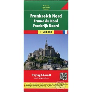 Frankreich Nord 1:500 000 - freytag&berndt