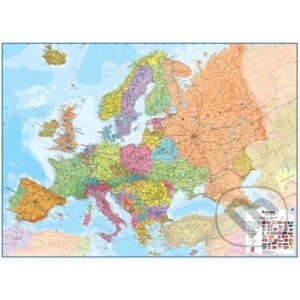 Európa - politická mapa 1:3,2 mil. - TATRAPLAN