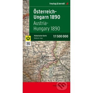 Austria - Hungary 1890 1:1 500 000 - freytag&berndt