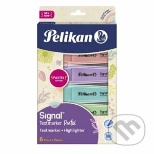 Zvýrazňovač SIGNAL 6ks - Pelikan