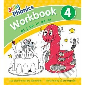 Jolly Phonics - Workbook 4 - Sue Lloyd, Sara Wernham, Lib Stephen (ilustrátor)