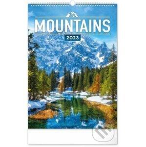 Nástěnný kalendář Mountains 2023 - Presco Group