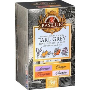 BASILUR All Natural Earl Grey Assorted - Bio - Racio