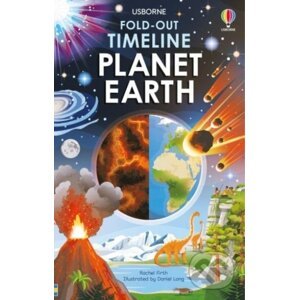 Fold-Out Timeline of Planet Earth - Rachel Firth, Daniel Long (ilustrátor)