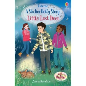 Sticker Dolly Stories: Little Lost Deer - Zanna Davidson, Katie Wood (ilustrátor)