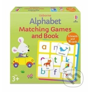 Alphabet Matching Games and Book - Kate Nolan, Jayne Schofield (ilustrátor)