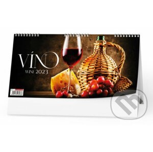 Stolní kalendář Víno 2023 - Baloušek