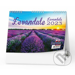 Levandule 2023 - stolní kalendář - Baloušek