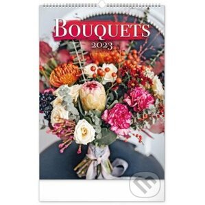 Nástěnný kalendář Bouquets 2023 - Presco Group